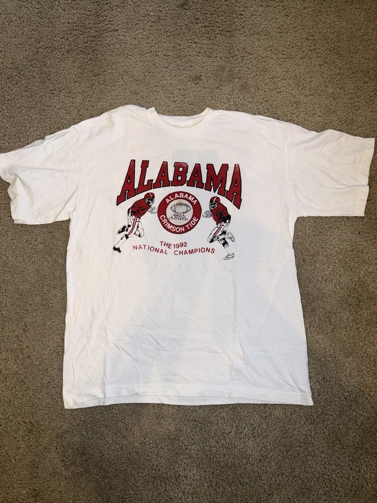 Vintage 90s Alabama Crimson Tide Single Stitch Made In USA Men’s Size XL T Shirt