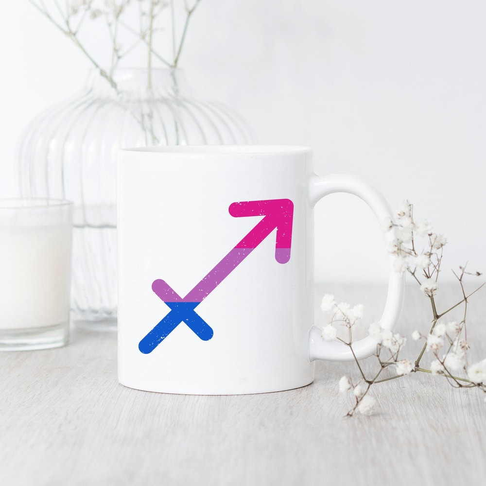 Sagittarius Bisexual Mug Sagittarius Bisexual Pride Sagittarius Bisexual Mug