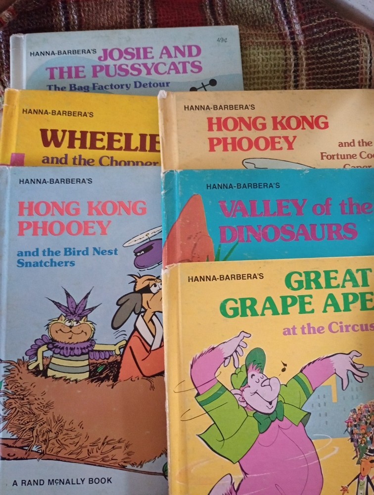 Josie & Pussycats, Grape Ape, Hong Kong Phooey, Wheelie, Valley Of The Dinosaurs