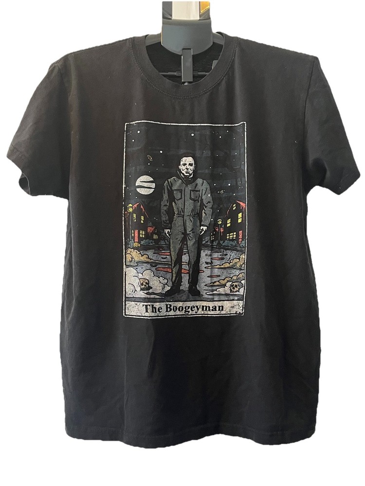 Fright Rags Halloween 'The Boogeyman Club' Michael Myers T-Shirt Size Large