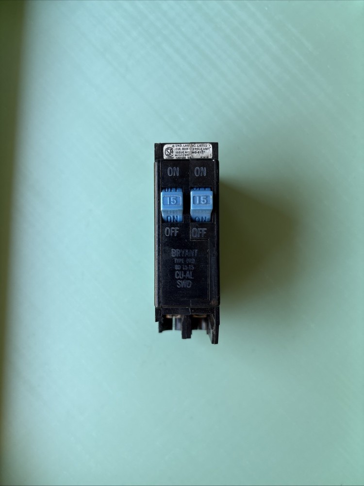 Brand & Type Circuit Breaker  tandem 15a