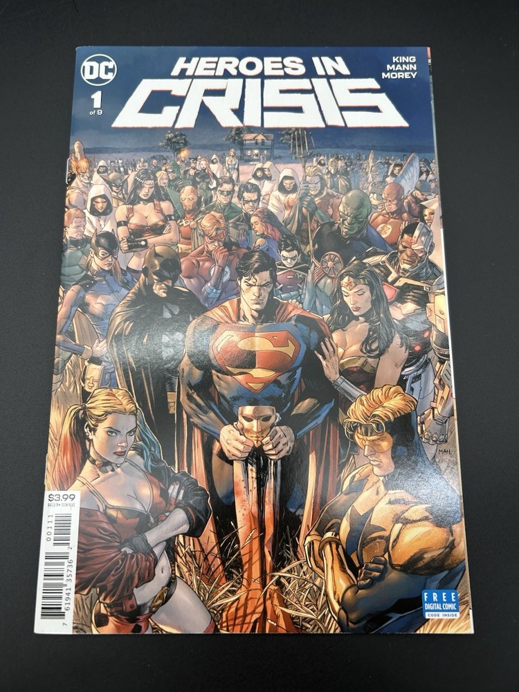 Heroes in Crisis #1 Clay Mann Cover (DC Comics November 2018)