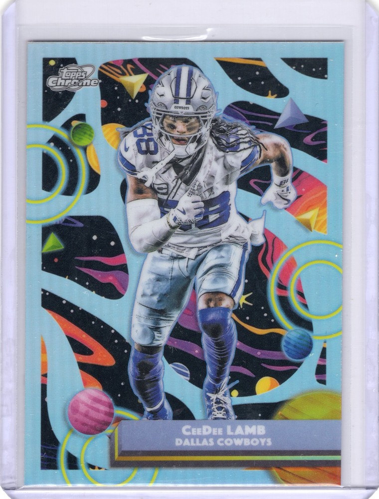2025 Topps Chrome Cosmic Ceedee Lamb Refractor #26