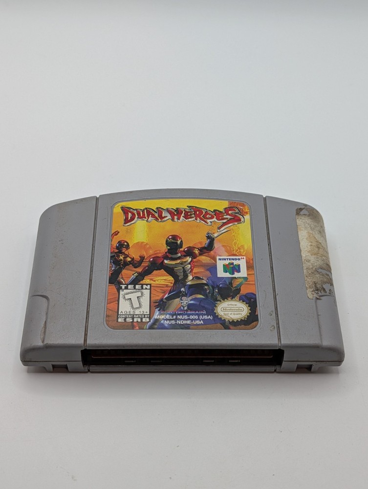 Dual Heroes Nintendo 64 - Cartridge Only Tested