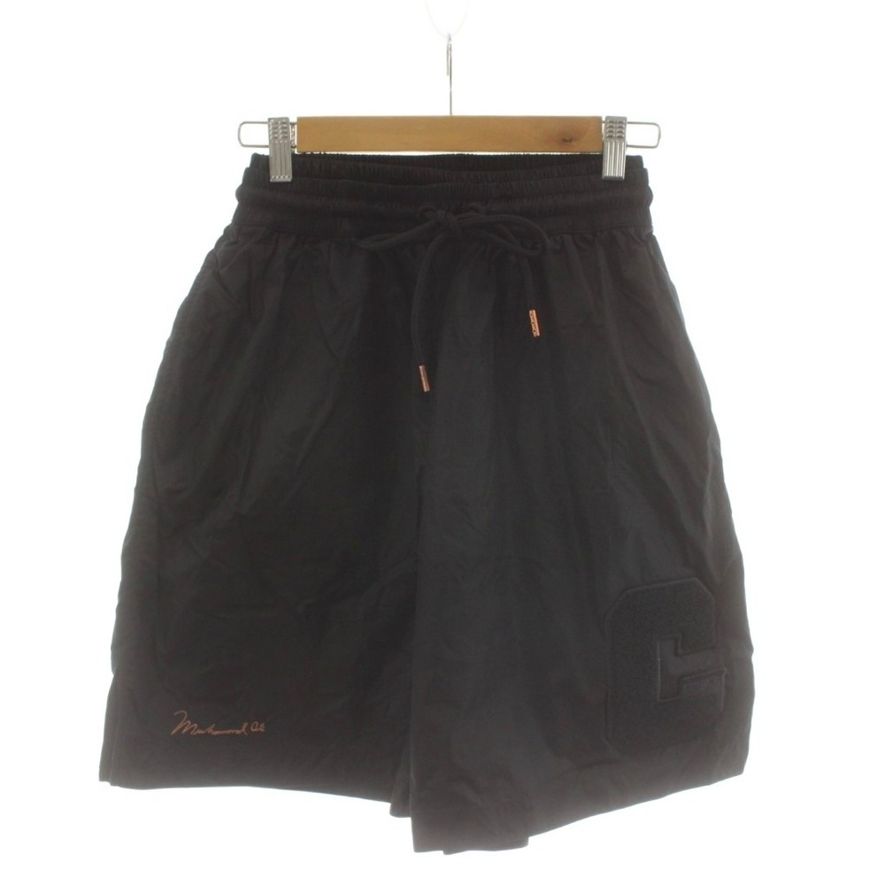 MARCELO BURLON MARCELO BURLON Shorts Half Pants Elastic Waist 42 Black Black