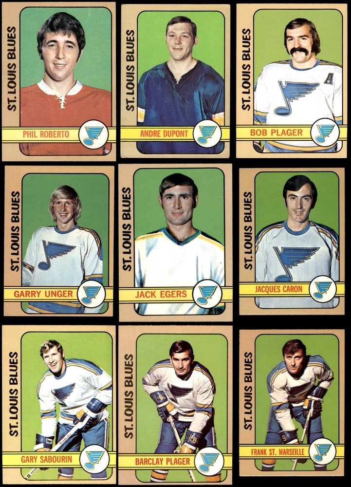 1972-73 Topps St. Louis Blues Near Team Set 6.5 - EX/MT+ 3963811