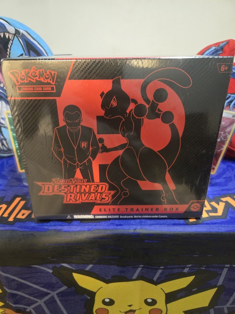 Pokémon TCG Destined Rivals Elite Trainer Box ETB New Factory Sealed