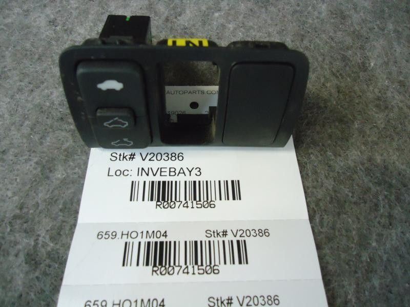 2004 HONDA ACCORD SUNROOF SWITCH