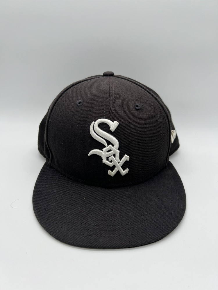 Chicago White Sox Hat Cap New Era Fitted Authentic Collection 7 1/8