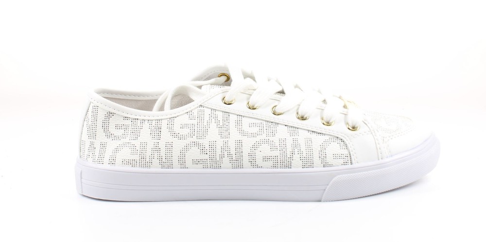 Global Win Womens White Fashion Sneaker Size 7 JG-2365811