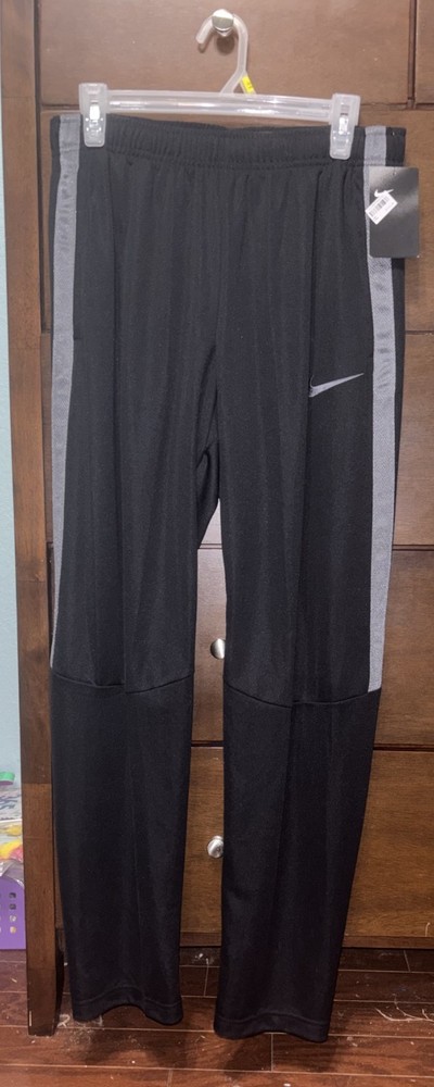 Mens Nike Dri Fit Epic Knit Black Training Athletic Pants - Size Large