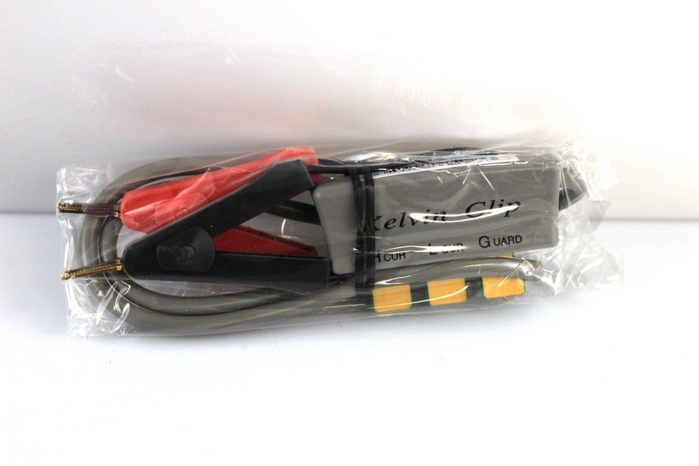 BK Precision TL08C - 4-Wire Kelvin Test Leads with Clip for Models 885 and 886