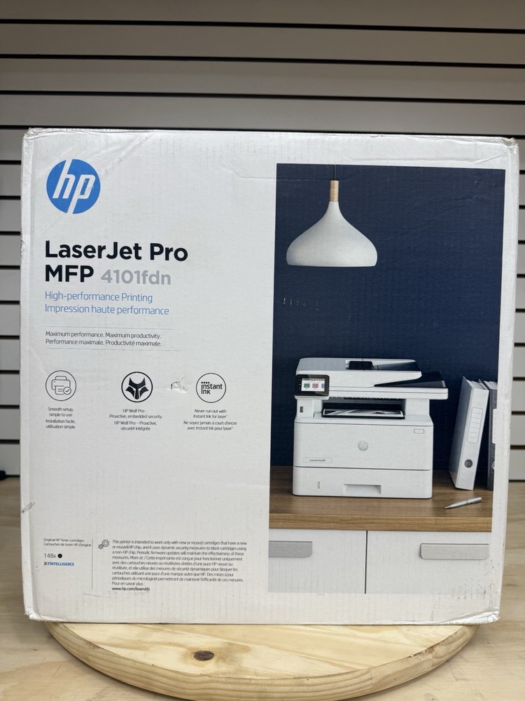 HP LaserJet Pro 4101fdn All-In-One Printer | Duplex | New Open Box