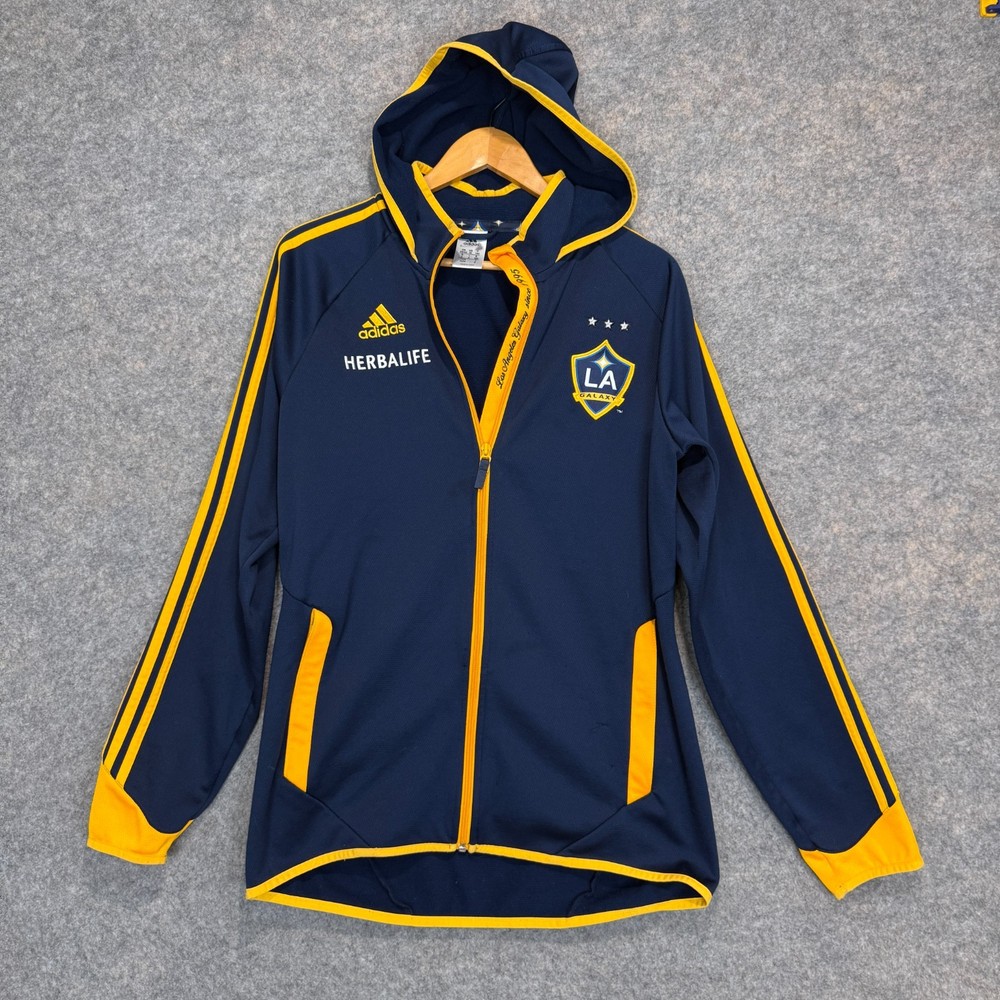 Adidas LA Galaxy Presentation Warm Up Jacket Hoodie Mens Medium Formotion Rare