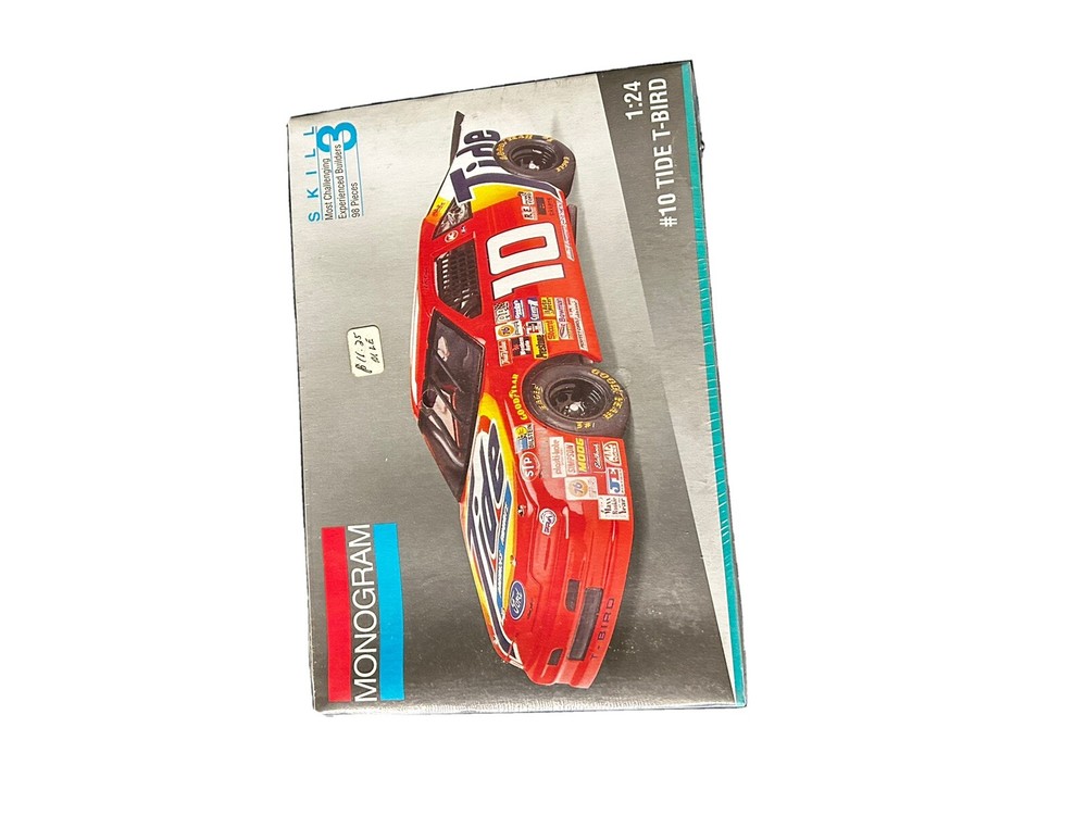 Monogram 1:24 Scale #10 Tide T-Bird Model Kit SEALED