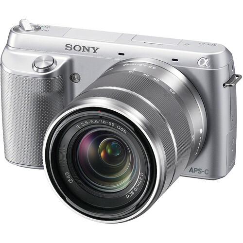 Sony Alpha NEX-F3 16MP Mirrorless Digital Camera with 18-55mm Lens (Silver)