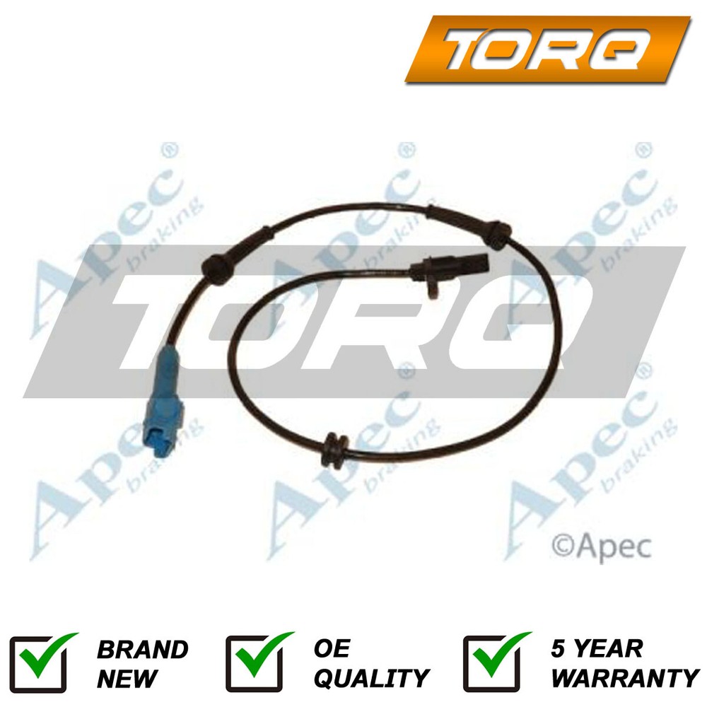 Rear ABS Wheel Speed Sensor for Citroen C2 C3 1.0-1.6 HDi Torq 454598