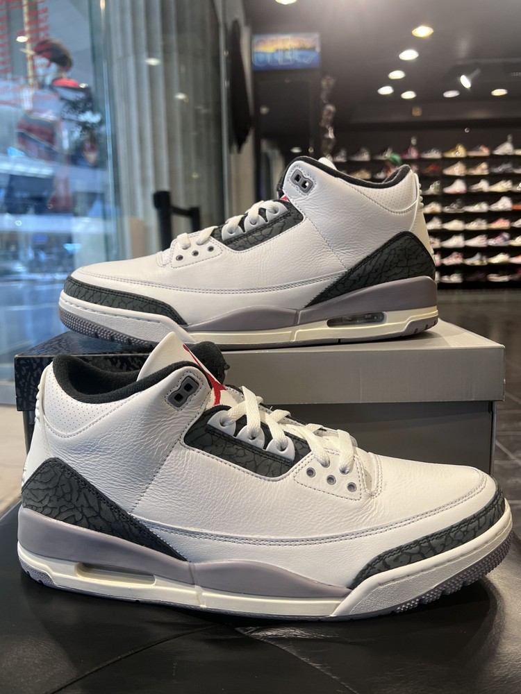 Jordan 3 Grey Cement Size 13