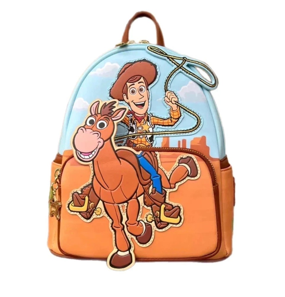Toy Story Woody & Bullseye Disney Loungefly Backpack - NEW - Exclusive