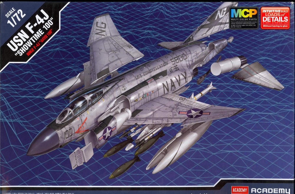1/72 Academy Models MCDONNELL DOUGLAS F-4J PHANTOM II 
