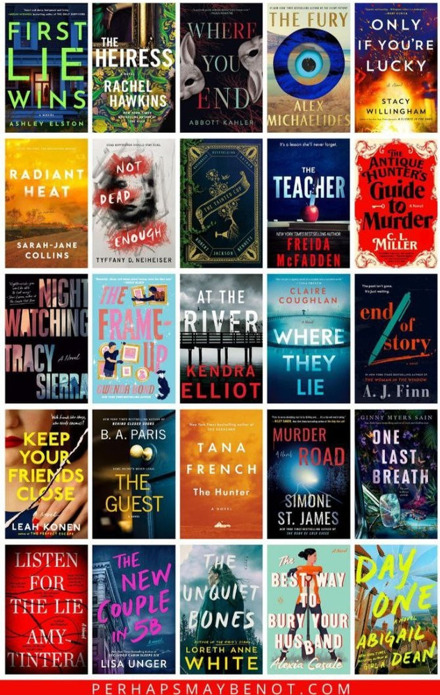 ⭐ [NEW] Lot of 18 Thriller Paperbacks – Top Authors