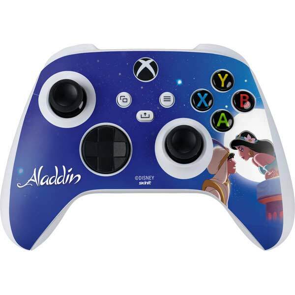 Aladdin Xbox Series S Controller Skin - Aladdin and Princess Jasmine