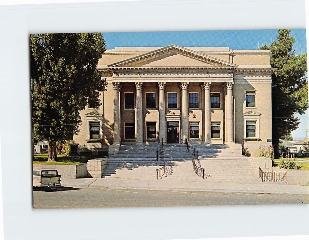Postcard Humboldt County Court House Winnemucca Nevada USA