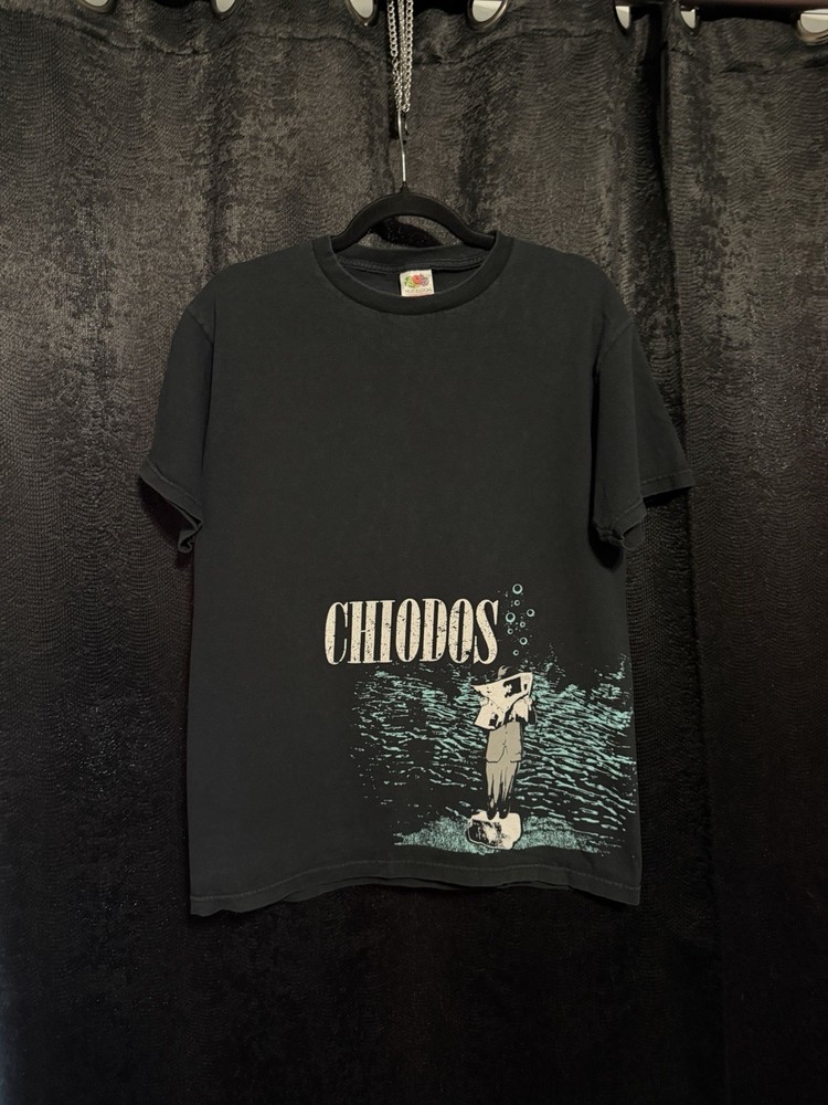 Vintage Chiodos Newspaper Black Tshirt Medium Rare