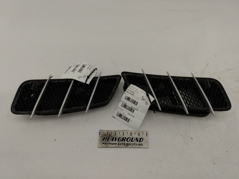 MERCEDES SL500 SL550 R230 Pair Of Rear Upper Hood Vent Grilles 03 04 05 06