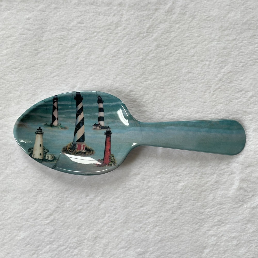 Plastic Lighthouses Beach Theme Spoon Rest Nautical Home Decor