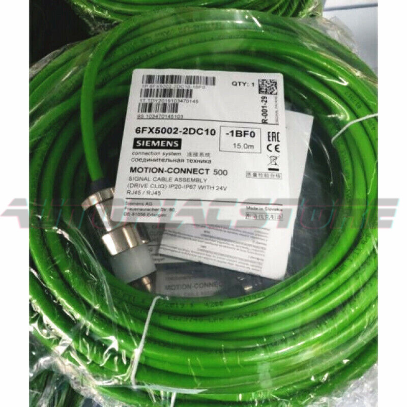 NEW SIEMENS 6FX5002-2DC10-1BF0 15M Encoder Cable in stock~
