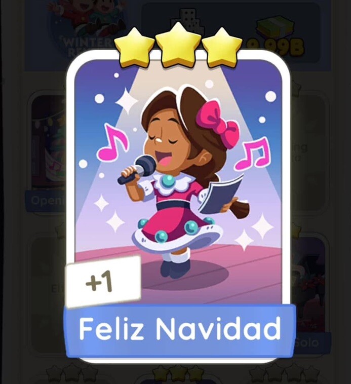 Feliz Navidad - Monopoly Go - Sticker - 3Star⭐️