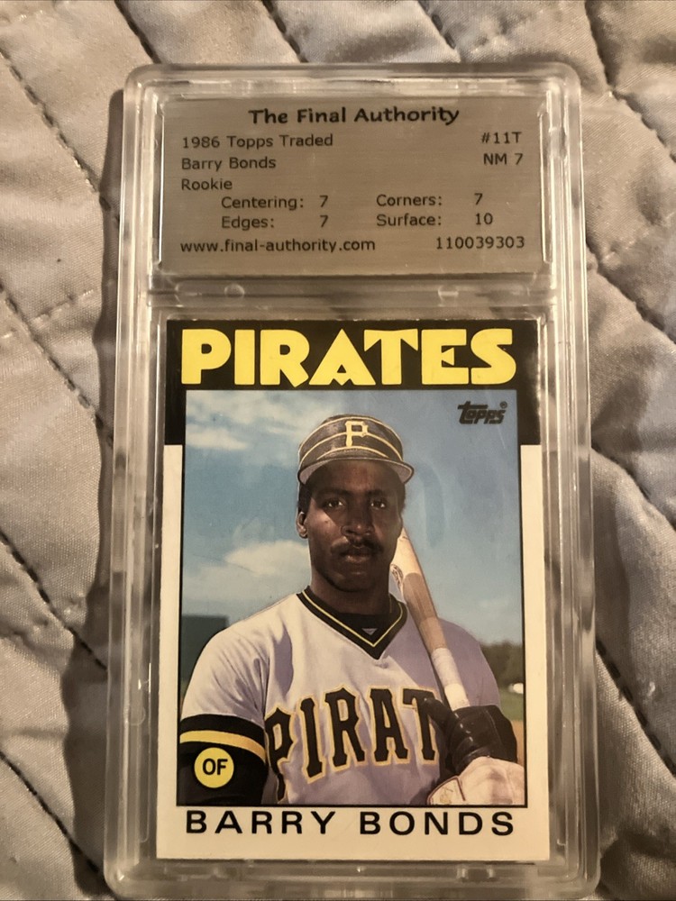 1986 Topps Traded - Barry Bonds #11T (RC)