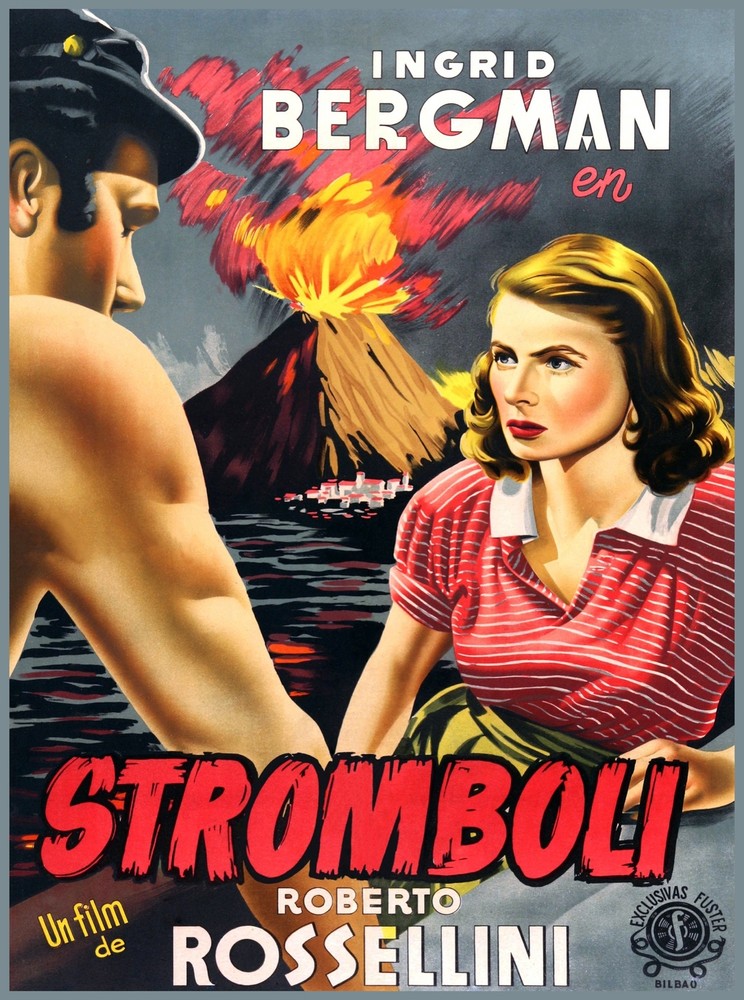 Decoration Poster.Home room art.Interior design.Stromboli movie film.Drama.7163