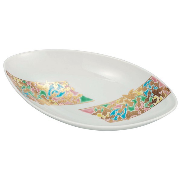 Kutani Ware ‘Gold Bird & Arabesque ’ 8.5″ Bowl Japanese Tableware Taishi k