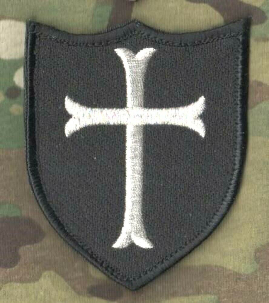 SEAL SPECIAL WARFARE DEVGRU OPERATOR JTF vêlkrö INSIGNIA: Shield Cross (silver)