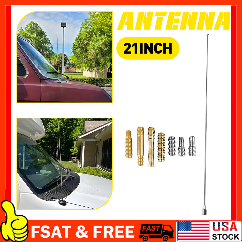 Mástil de antena de acero inoxidable de 21