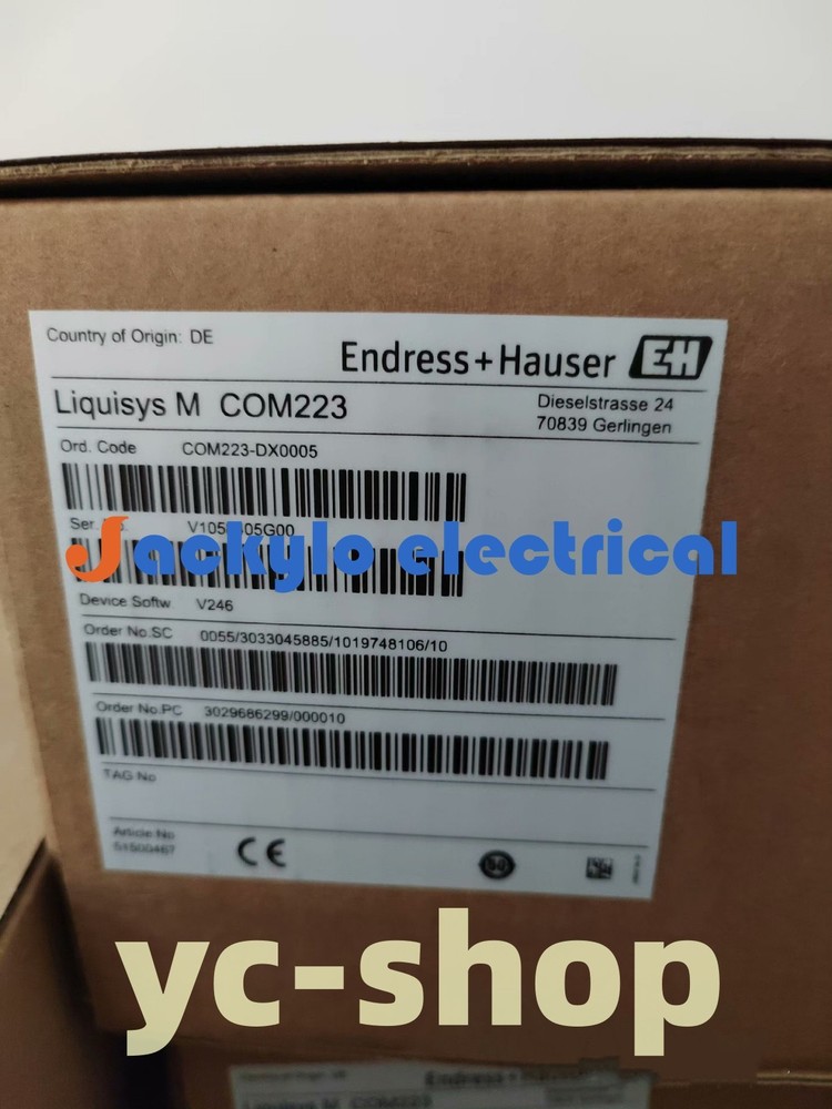 1PCS NEW E+H COM223-DX0005 Transmitter Fast delivery via FedEx or DHL*c