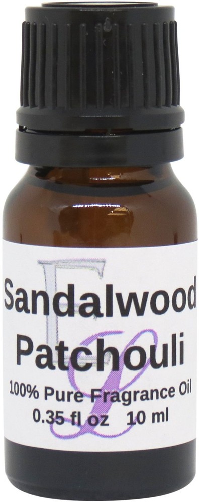 Sandalwood Patchouli Fragrance Oil by Eclectic Lady, 10 ml