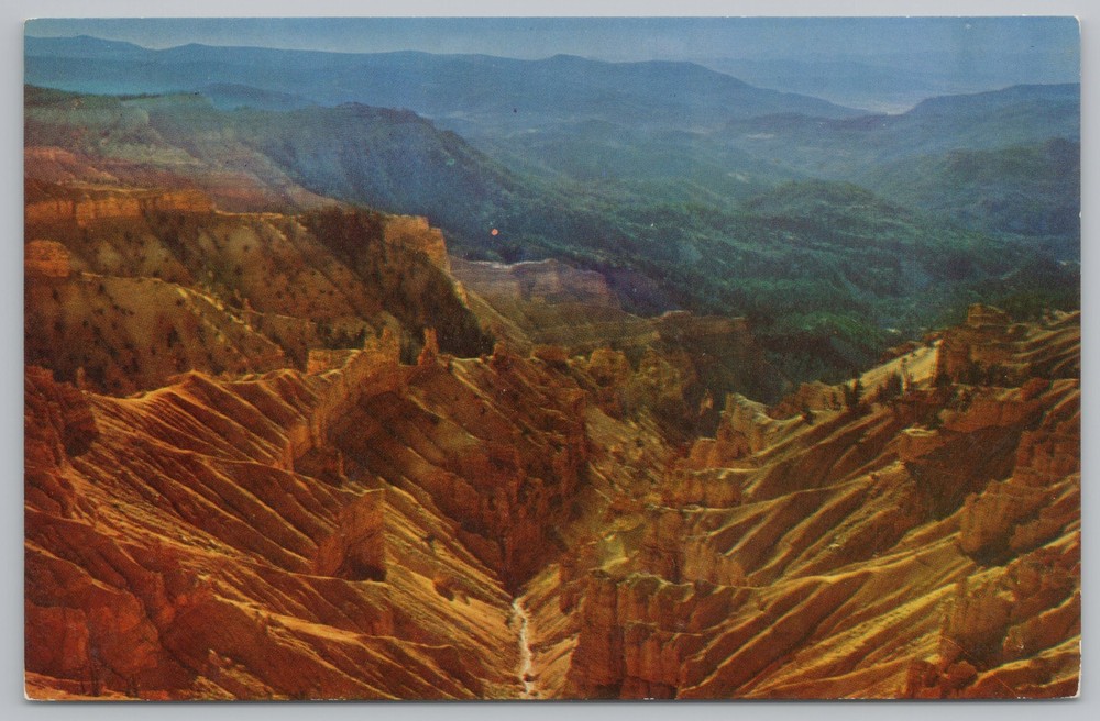 National & State Parks~Cedar Breaks National Monument Utah~Vintage Postcard