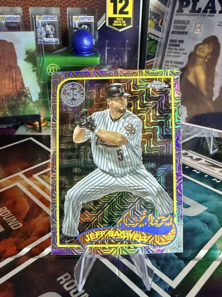 Jeff Bagwell Mojo Refractor Silver Pack 2024 Topps Series 1 T89C-37 Astros