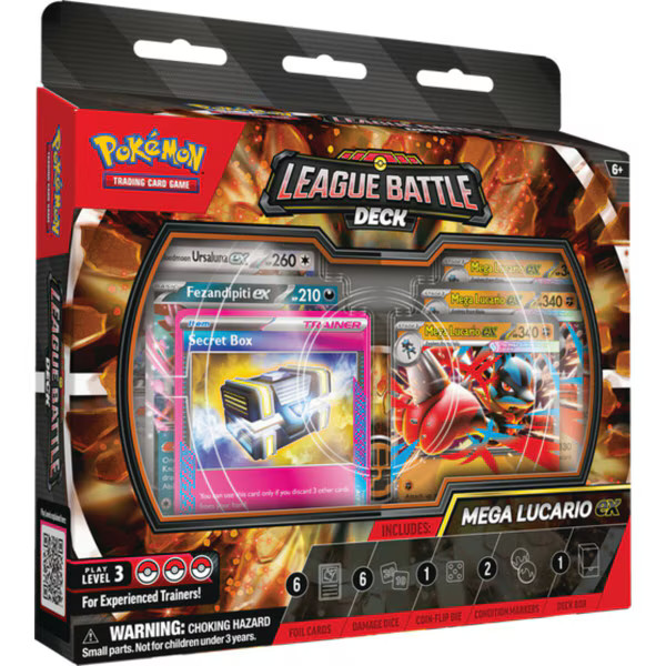 Pokemon TCG Mega Lucario EX League Battle Deck - Factory Sealed