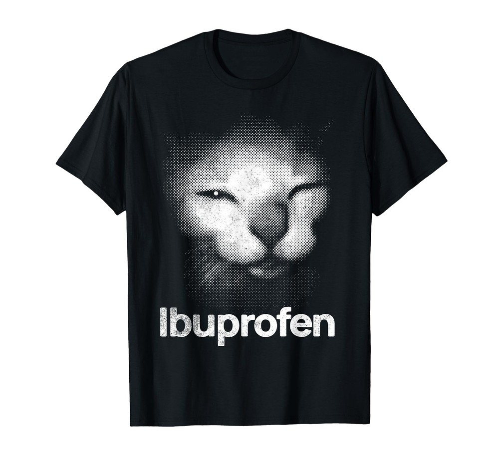 Ibuprofen Cat Meme T-Shirt