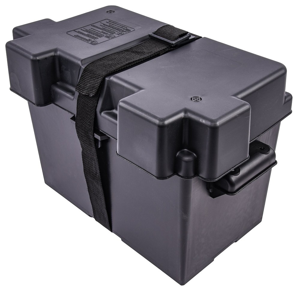 JEGS 10261 Heavy-Duty Automotive Marine Battery Box