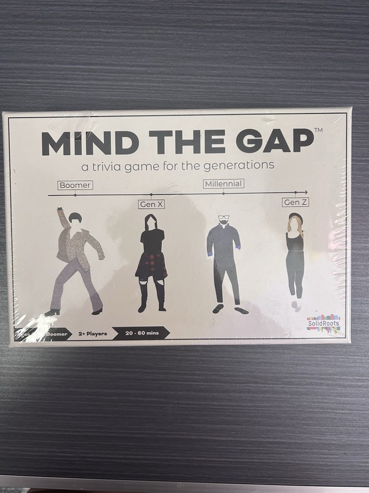 MIND THE GAP  A Trivia Game For The Generations - NEW SEALED