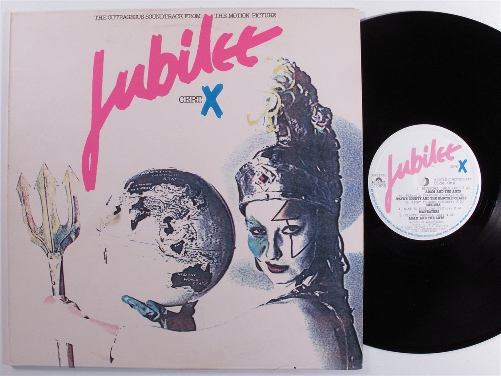 JUBILEE OST Various Artists POLYDOR LP VG+/VG++ uk c