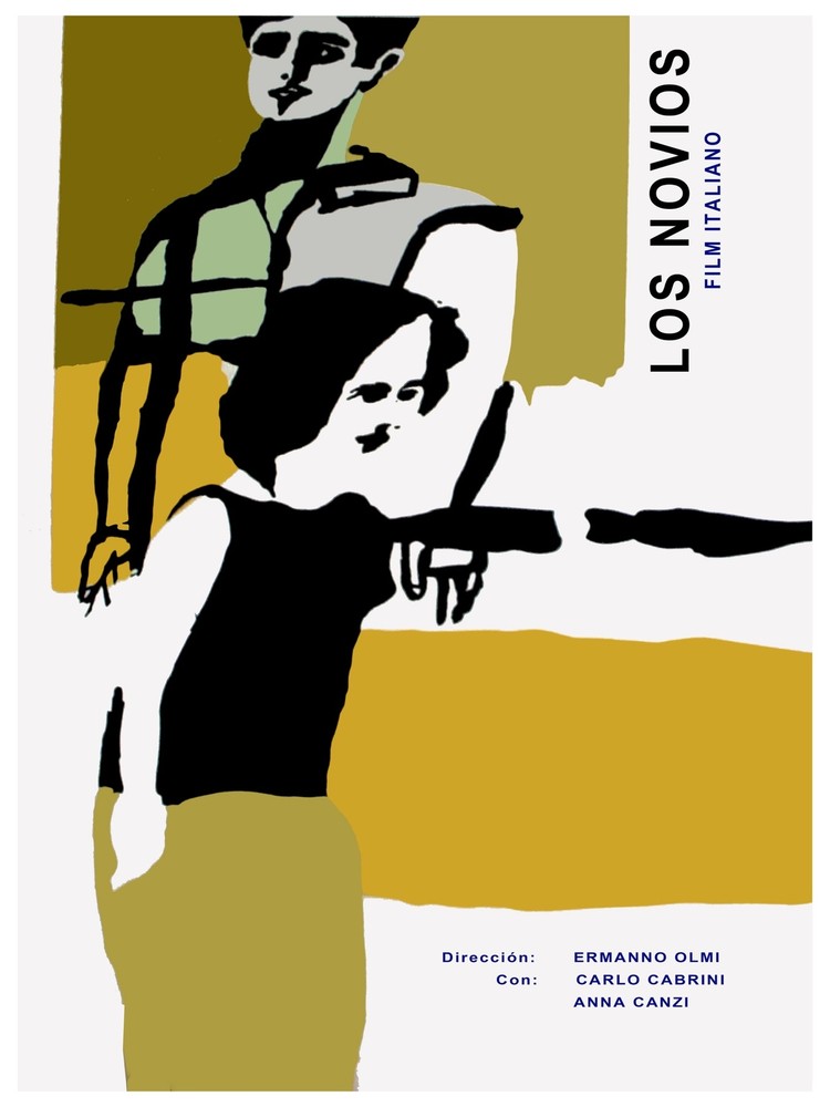 Los novios Italian movie wall Decoration Poster.Graphic Art Interior design.3312