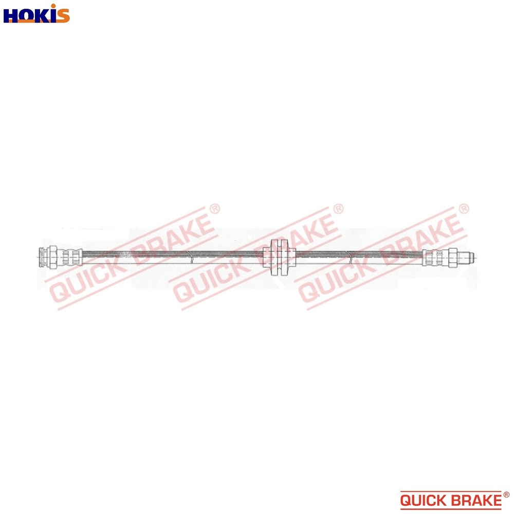 BRAKE HOSE 32.924 FOR FIAT LANCIA 154 A.048 1.6L 8144.97.2400/97 2.5L 4cyl CROMA