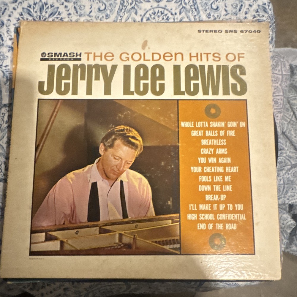 Smash Records Jerry Lee Lewis The Golden Hits 12