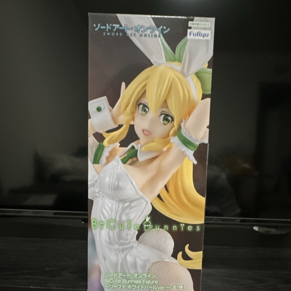 FuRyu Sword Art Online Leafa BiCute Bunnies Figure White Pearl ver. PVC Anime